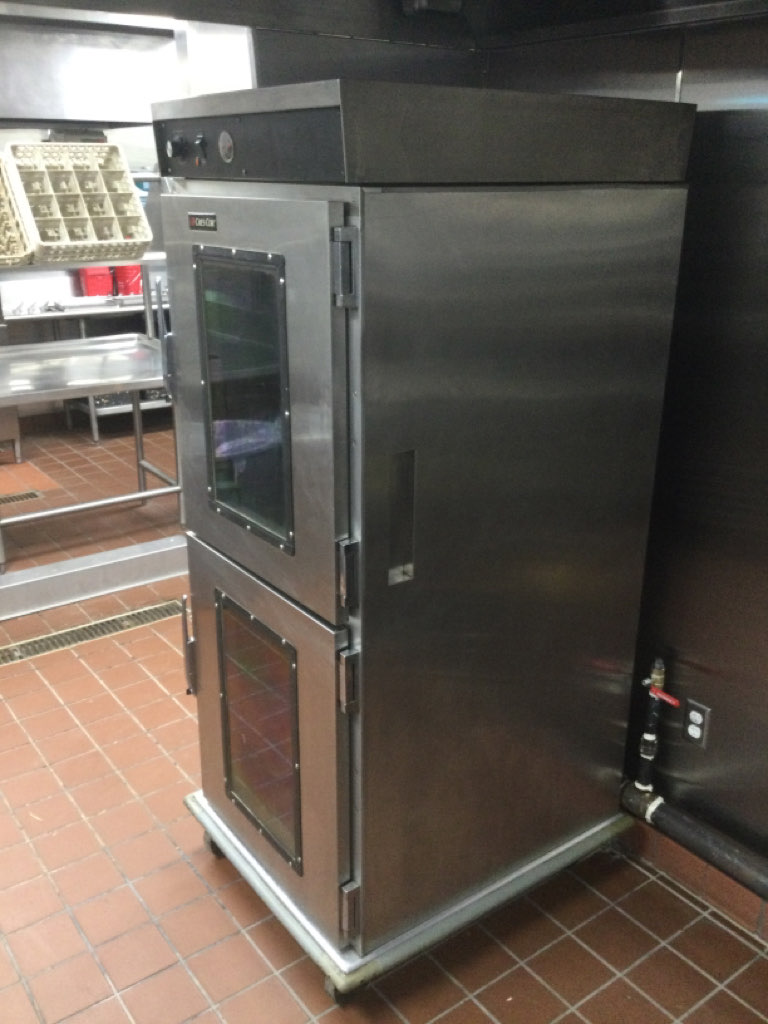 Restored double oven delivered back to the restaurant kitchen